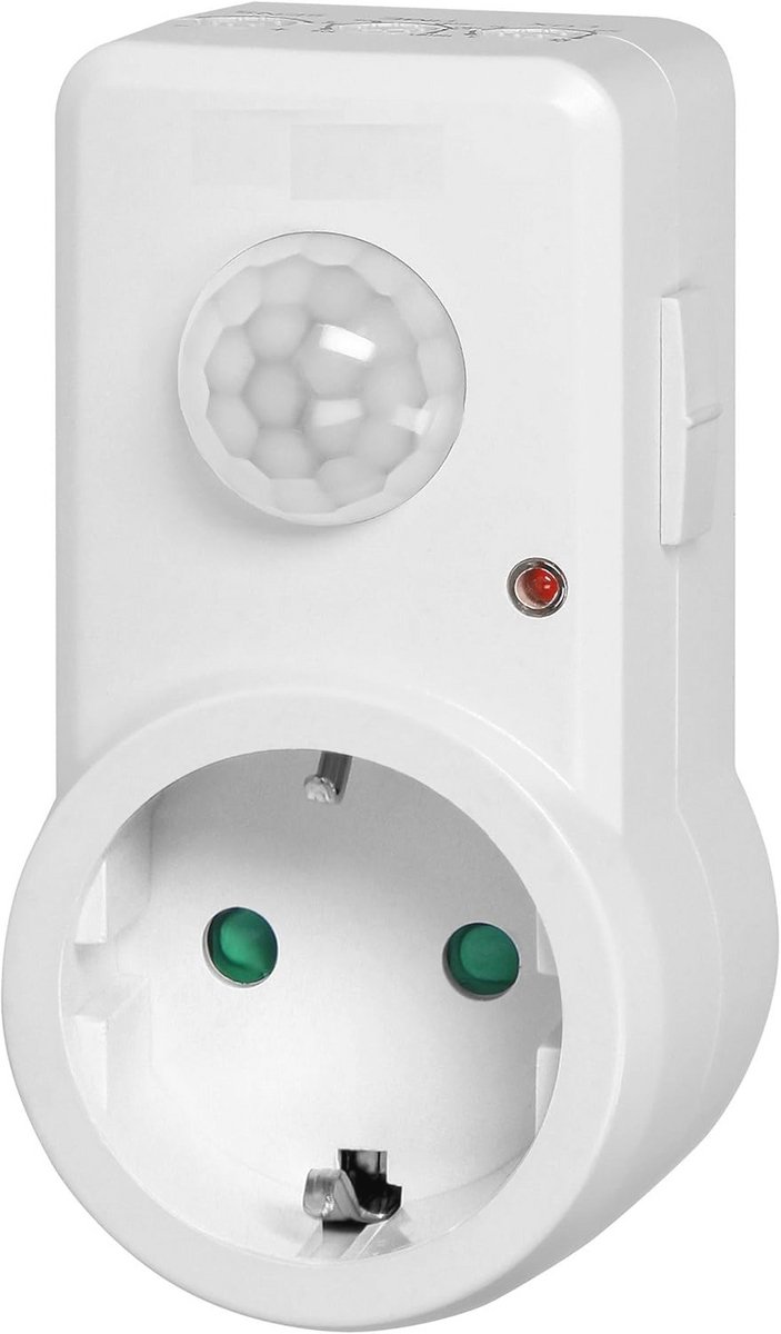 Bewegingsmelder voor Stopcontact met PIR Sensor 120°