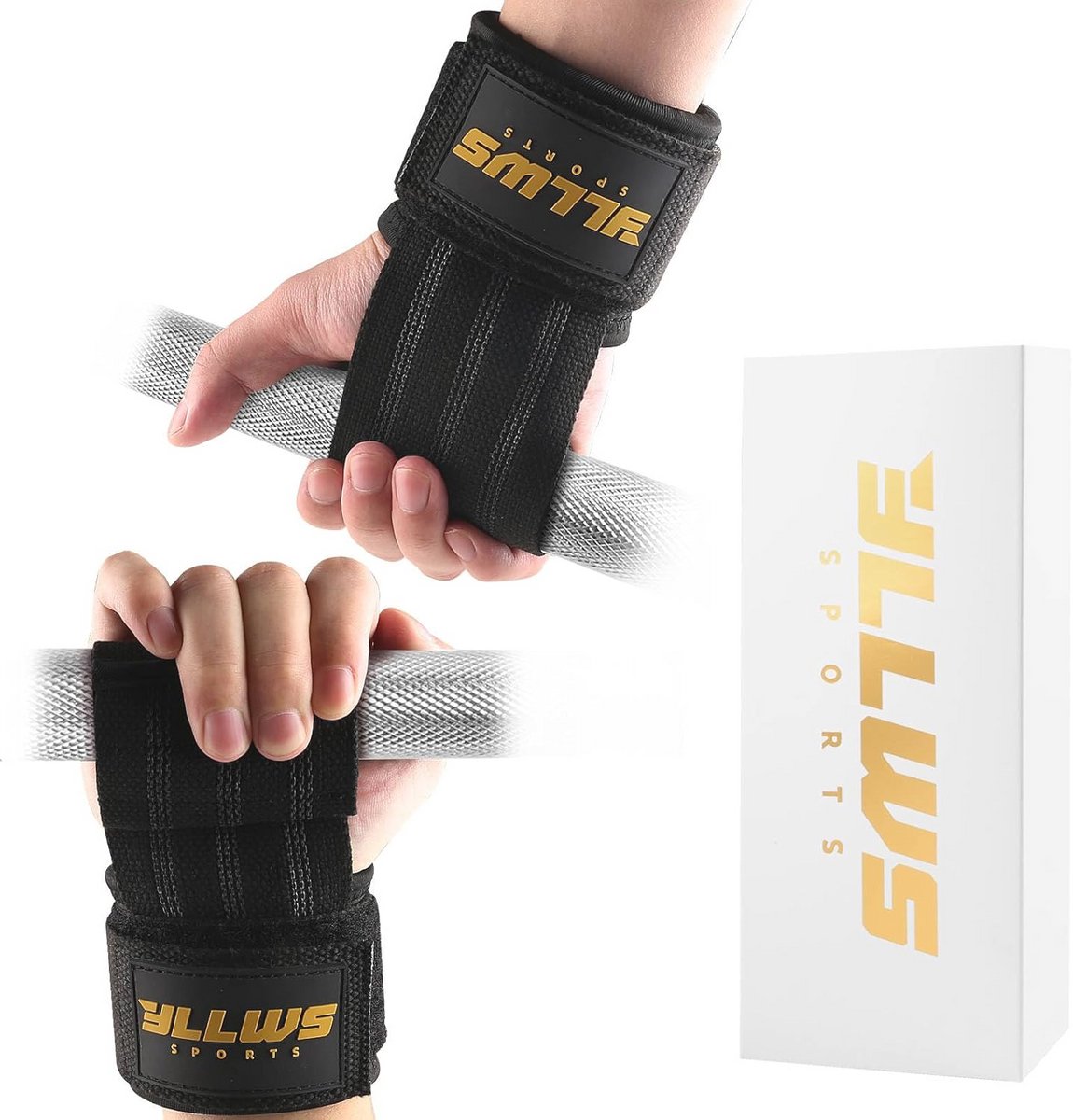 Professionele Lifting Straps voor Krachttraining - Verstelbaar en Duurzaam voor Bodybuilding, Powerlifting en Crossfit