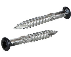 Radix - Potdeksel - Tuinhout schroeven - Zwarte kop - Torx 5,0x40mm - RVS (200 stuks)