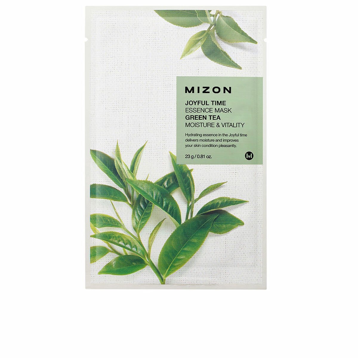 Mizon MIZONE JOYFUL TIME essence-masker met groene thee 23 g