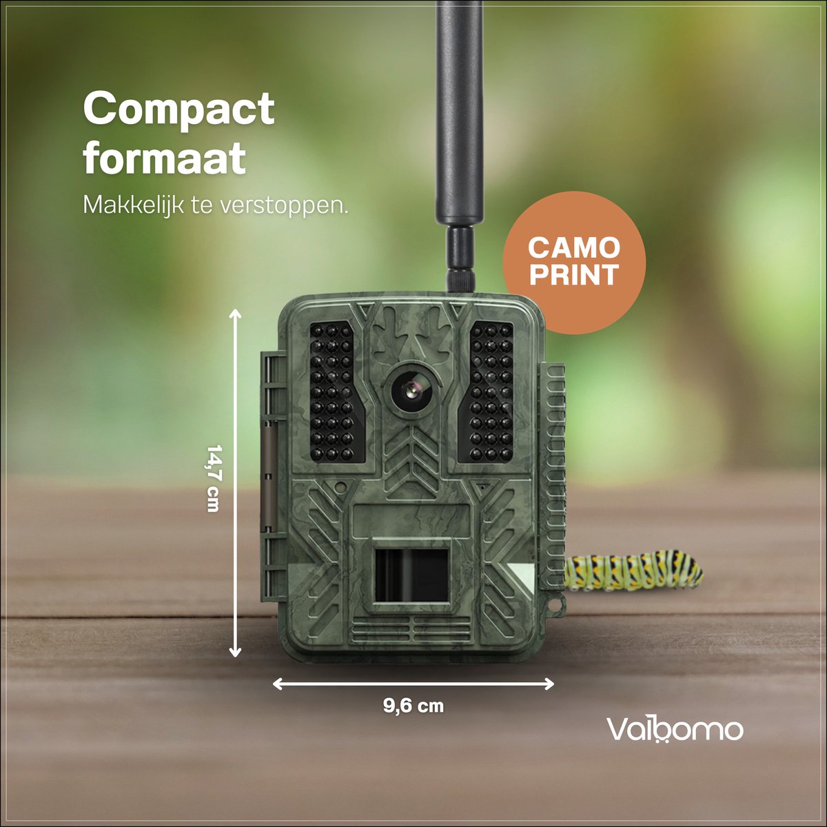 VitaVi Wildcamera Met Nachtzicht En WiFi - 32MP 4K Ultra HD Buitencamera Waterdicht Bewakingscamera Wild Camera No Glow Wildlife Camera Ja 1533x1536