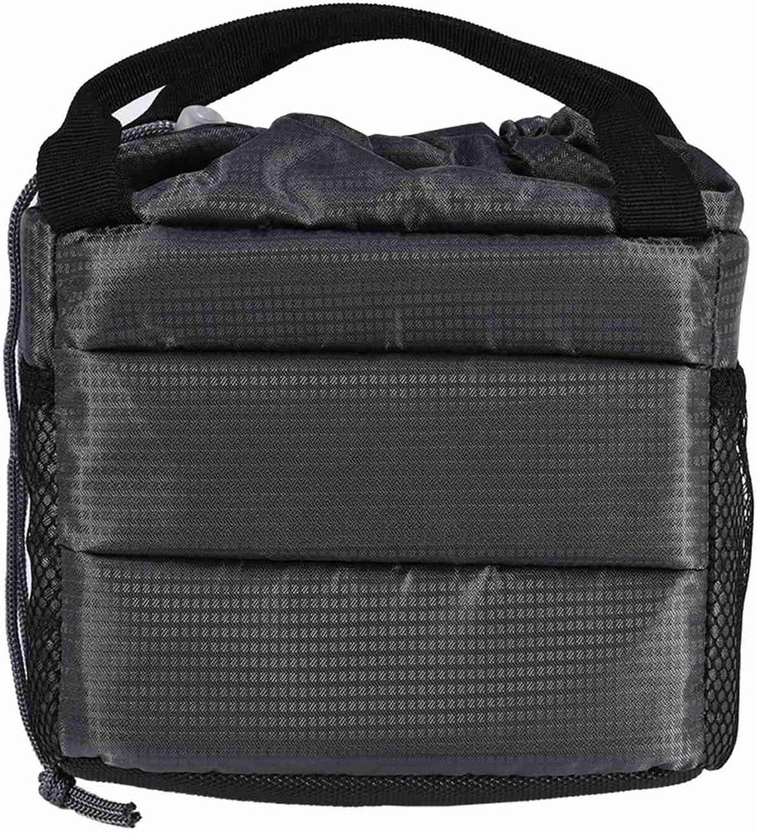 E-Ambar - Waterdichte camera tas met verdeler - Schokbestendig - Grijs - DSLR - Modern design