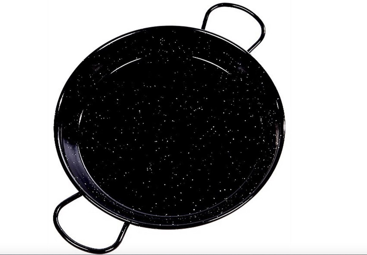 Vaello La Valenciana Paella Pan 24 cm Emaille - 1 persoon