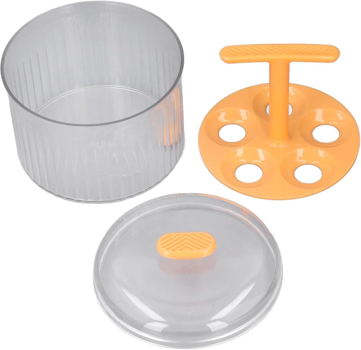Handleiding Vleesbal Maker - Vleesbal Vormmachine - 5 Ball Pers - Geperste Vleesbal Maaktool - Groentebal Maken Mould - DIY Keuken Gereedschap - Keukenaccessoires - Koken