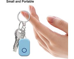 Slimme Tracker Tag - Sleutel Zoekmachine - Bluetooth Draadloze Afstandsbediening - Compatibel met iOS Find My App - Voor Sleutels, Portemonnee, Telefoon en Huisdier Tracker - Wit
