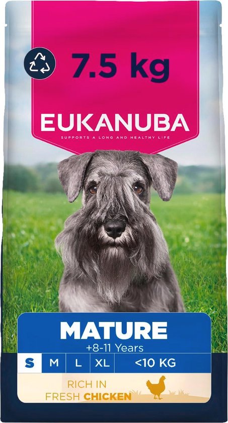 Eukanuba Senior Large met verse kip hondenvoer 2 x 15 kg