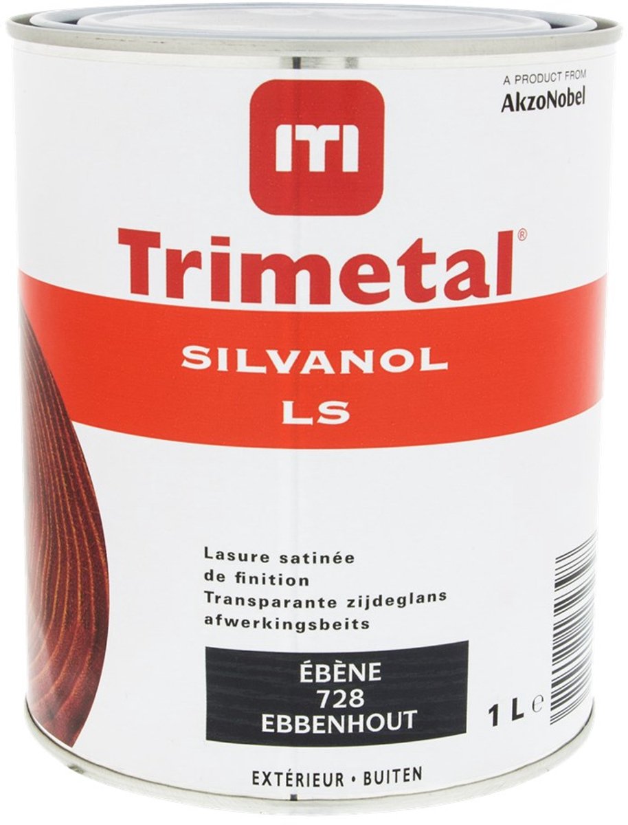 Trimenal 728 Silvanol Ls Afwerkingsbeits - 1000 ml