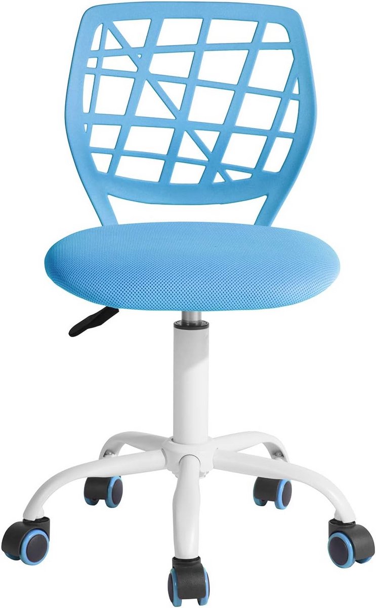 Ergonomische Gaming Stoel voor Kinderen - Moderne Kantoorstoel met Hoogteverstelling en Rubber Wielen