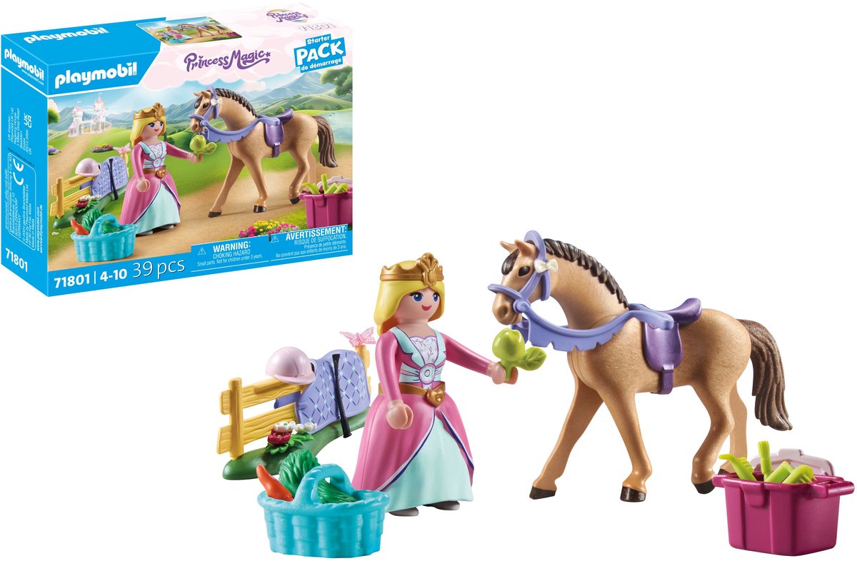 PLAYMOBIL Starter Packs Pricess Magic - Prinses met paard 71801 — afbeelding 9