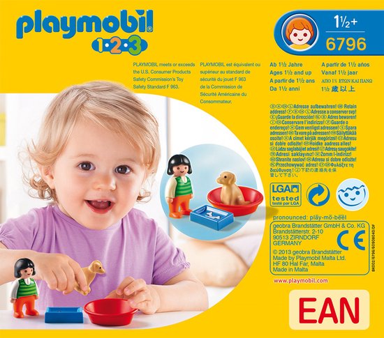 Meisje met haar hond / Enfant avec chien