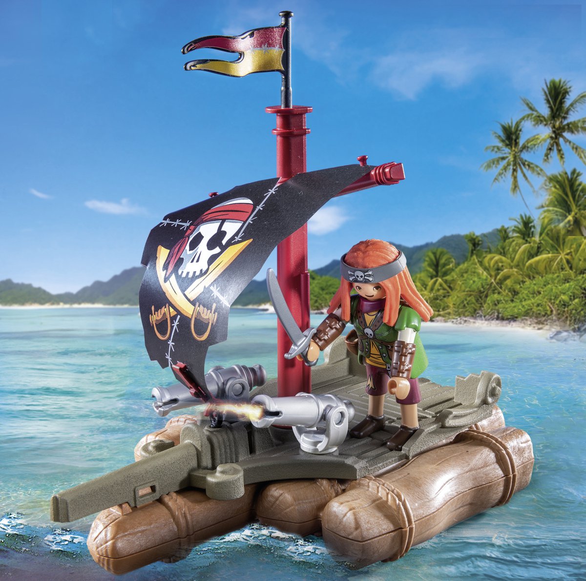 PLAYMOBIL Pirates Piratenvlot met schat 71794 — afbeelding 6