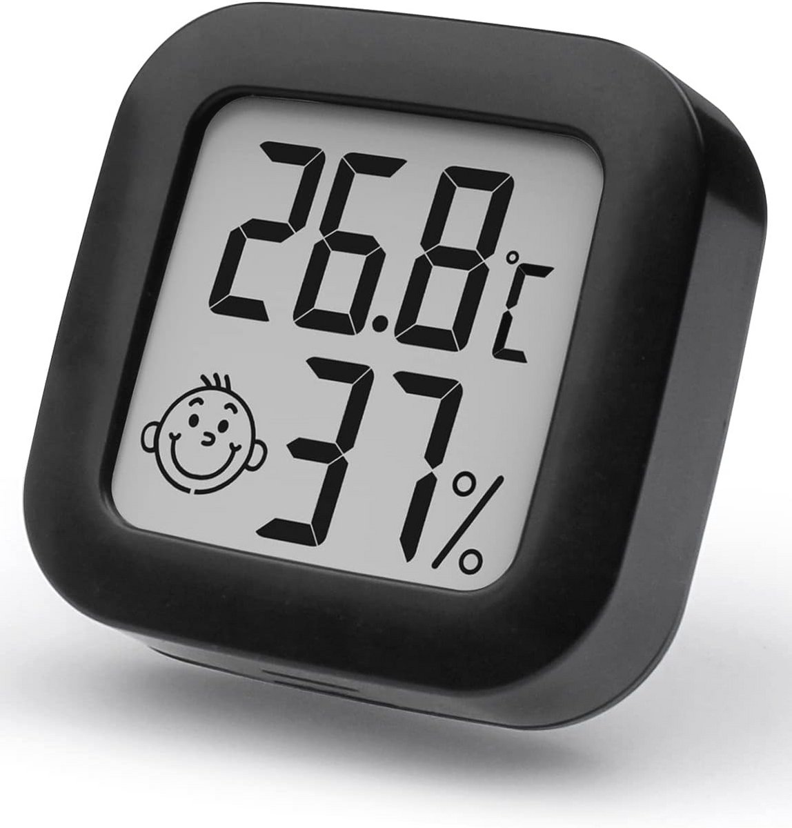 Digitale Mini Thermo-Hygrometer - Temperatuur en Vochtigheid Monitor voor Binnen - Hoge Precisie