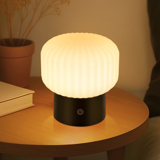 Hansa LED tafellamp Halo, 6 watt, met statief, geheugenfunctie, 3