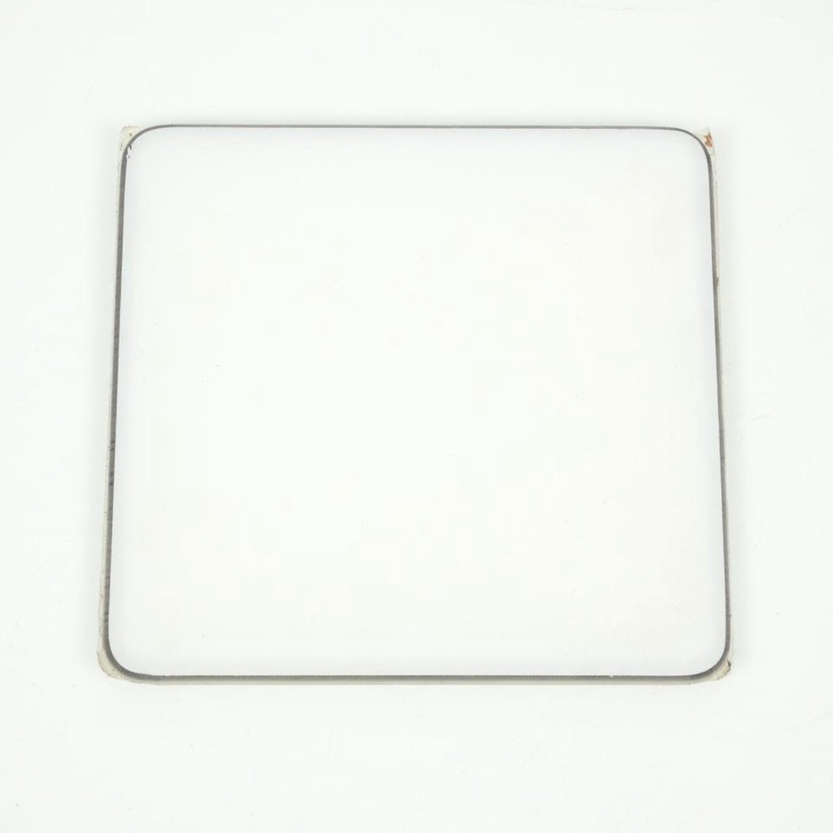Plaque d immatriculation PVC 140x135mm Tiflex fond blanc pour moto scooter Neuf
