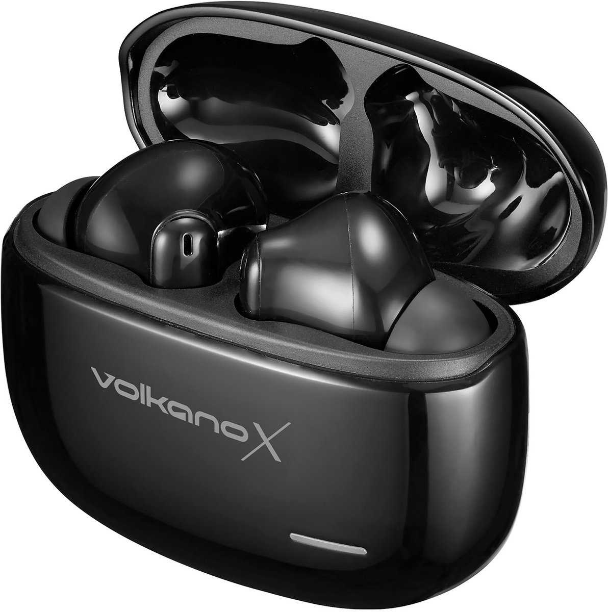 VolkanoX VXT200S Oortjes Draadloos - Draadloze Oordopjes - Active Noise Cancelling - Bluetooth - Waterbestendig - Zwart