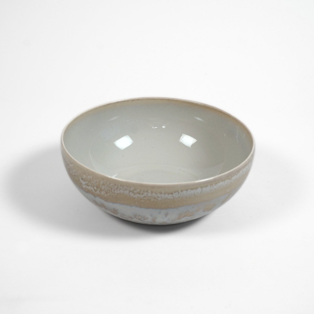 Saladekom 18 cm - Ice Grey - Porselein - Servies - Bord - Kom - Kommetje