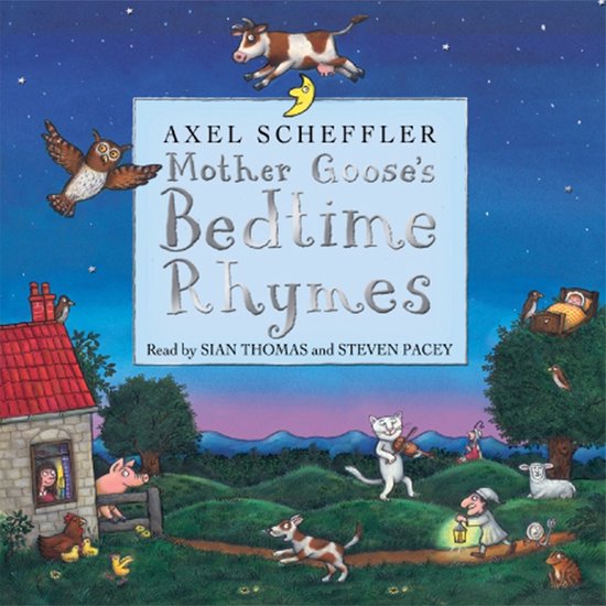 Mother Goose's Rhymes2- Mother Goose's Bedtime Rhymes - cover