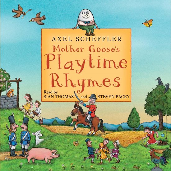 Mother Goose's Rhymes5- Mother Goose's Playtime Rhymes - cover