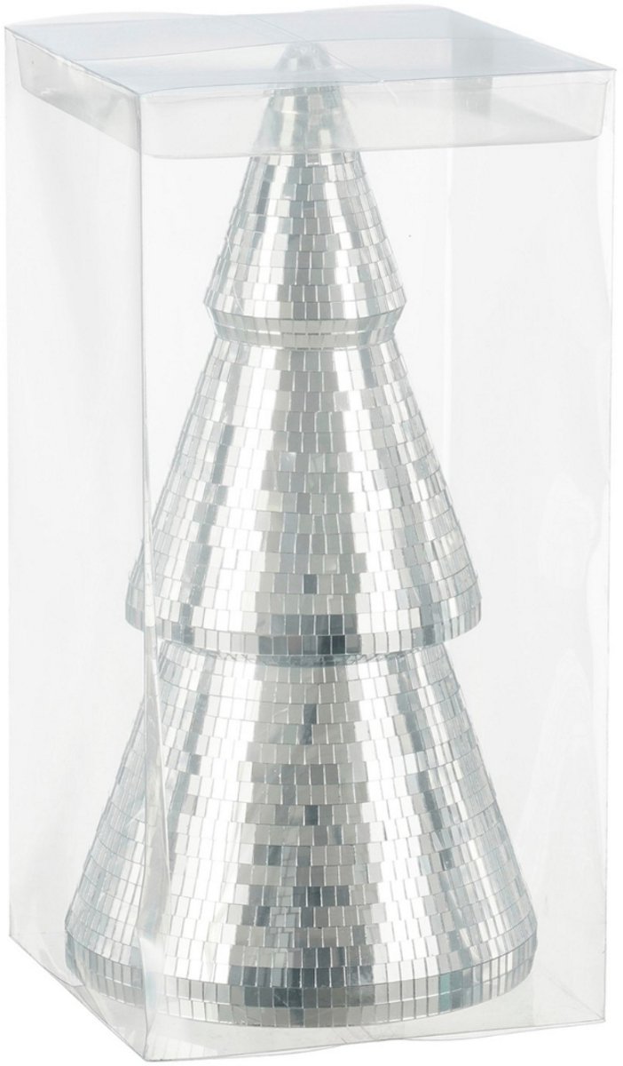 Mica Decorations Disco kerstornament 40 cm Zilver