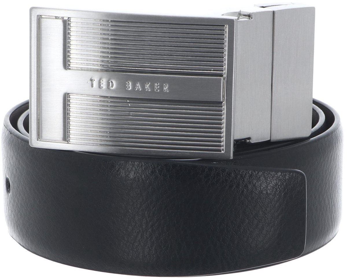 Ted Baker Leren riem Wiilmer 2-In-1 Reversible Belt Gift Set W120 Brn-Choc zwart bruine