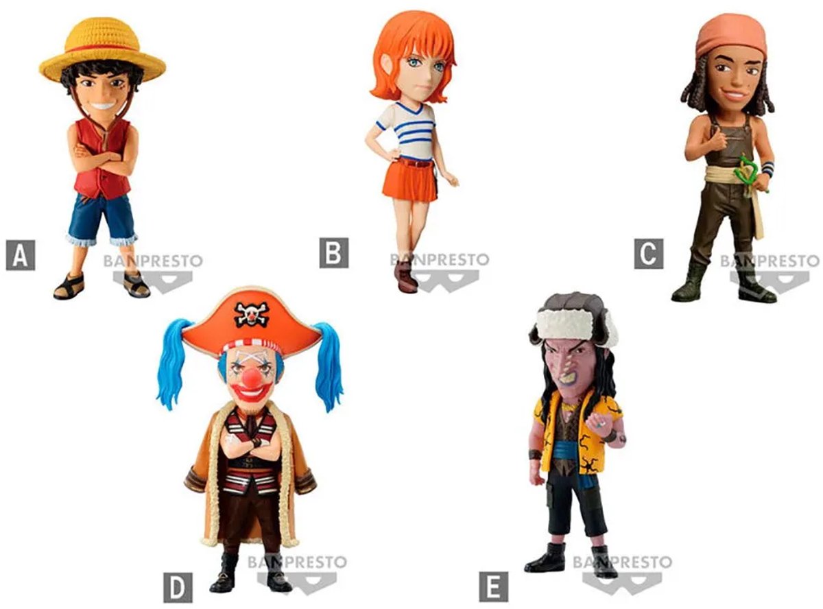 Banpresto One Piece Wereldwijd Verzamelbare Netflix-figuur Vol1 7 Cm Veelkleurig