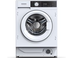 Heinner HWM-BI914IVA+++ Inbouwwasmachine 9 kg – 1400 tpm – Inverter Motor – Energieklasse A – 15 Programma’s met Stoomfunctie – Trommelreiniging – Wit – 5 Jaar Garantie