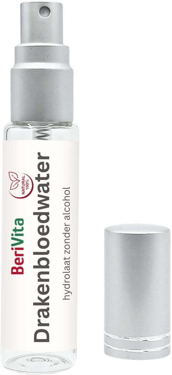 Drakenbloedwater 10ml Spray - Puur - Hydrosol, Hydrolaat van Drakenbloed hars, Dragonblood Resin - Gezicht en Body Mist - Natuurlijke Toner