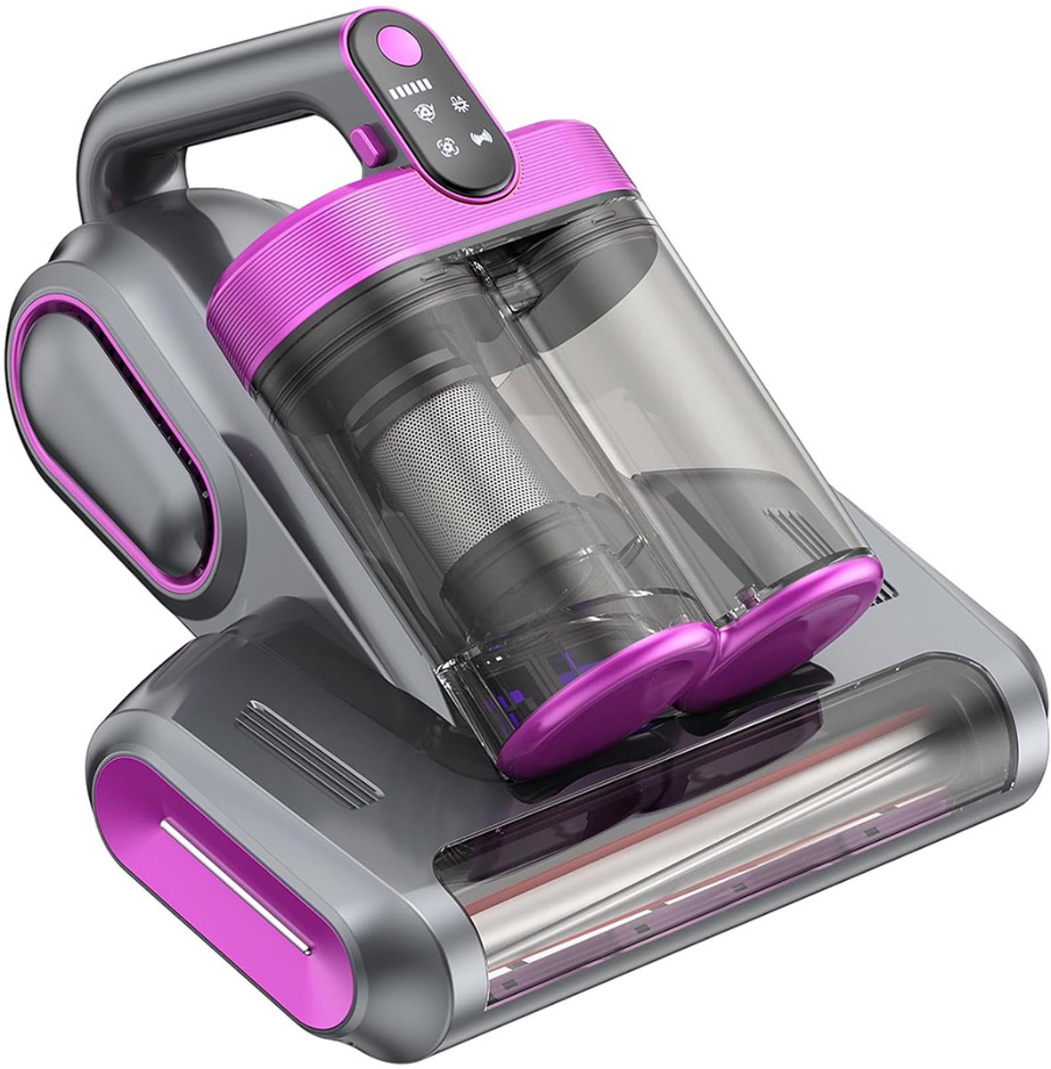 Power Brush Mattress Dust & Mite Killer - Matras- en Meubelreiniger - UV-reiniging - 120W - Grijs
