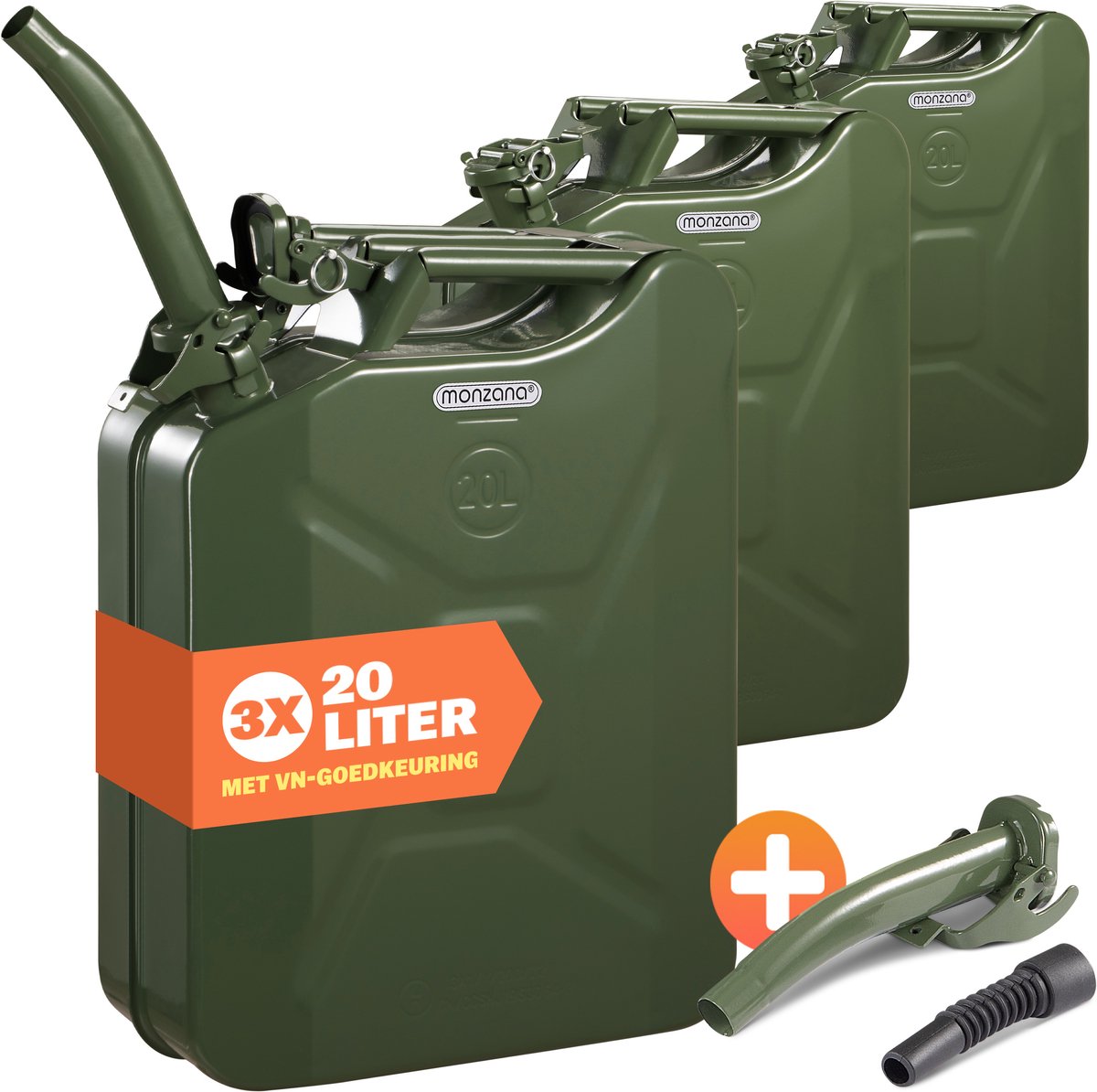 Monzana metalen benzinebus jerrycan 20 liter - kopen? | Ruime keuze