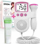 IDON® Doppler - Inclusief Ultrasound Gel - Echo Apparaat - Hartslag Beluisteren - Baby Hartje Monitor - Fetal - Jongen & Meisje - Zwangerschapscadeau