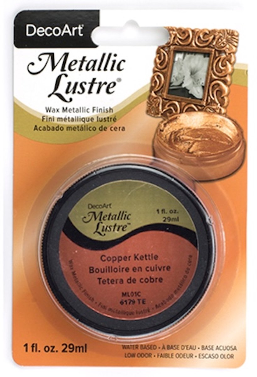 DecoArt Metallic Lustre 29ml, Copper Kettle