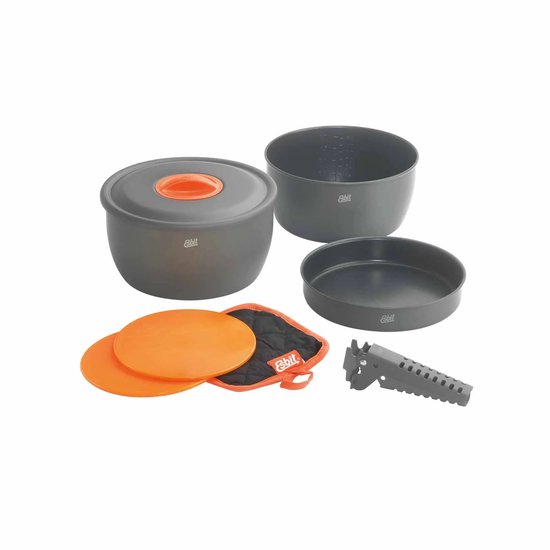 Esbit CW2500HA dubbele kookpot 2,5L - dubbel kookpot - aluminium — afbeelding 5
