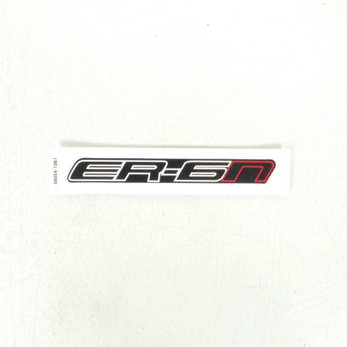 Autocollant stickers noir pour moto Kawasaki 650 Er6-N 2013 560541061 Neuf
