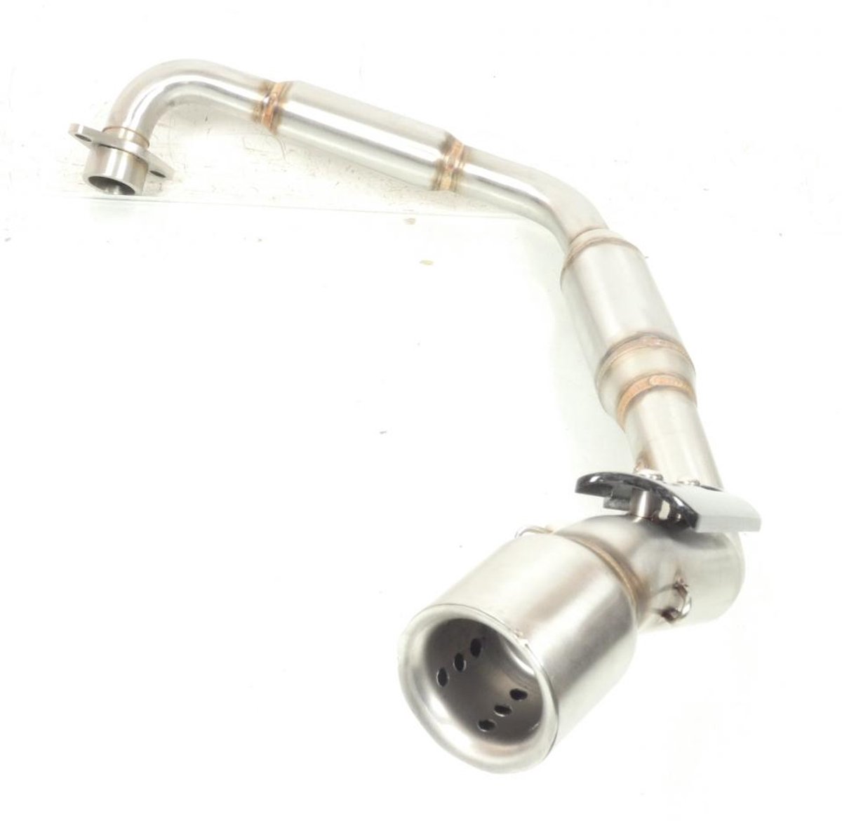 Ligne d'échappement complète MK2 Inox Ixrace pour moto Zontes U 125 AZ3292S
