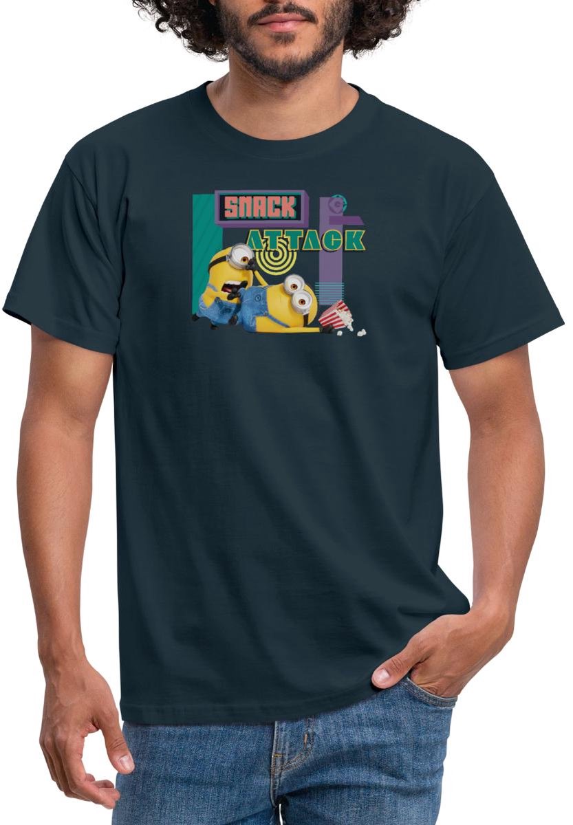 Minions Snack Attack T-Shirt Heren