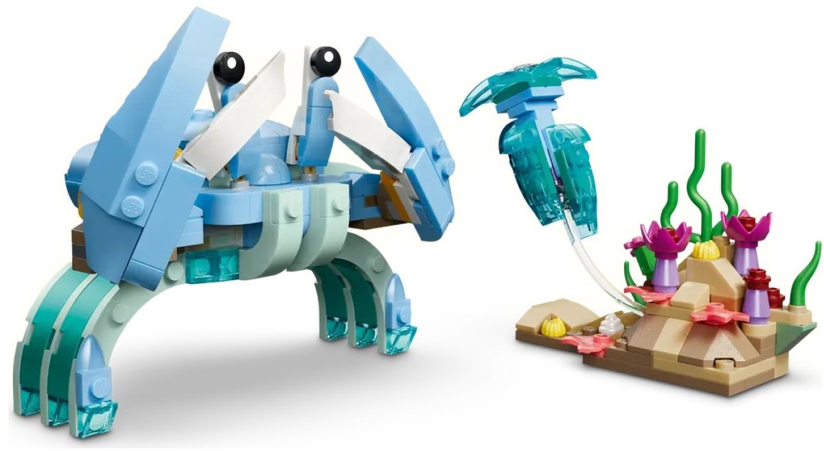 LEGO® Creator 3in1 Zeedieren: Prachtige Dolfijnen - Bouw Om tot een Zeepaardje of Krab - 31385 — afbeelding 23