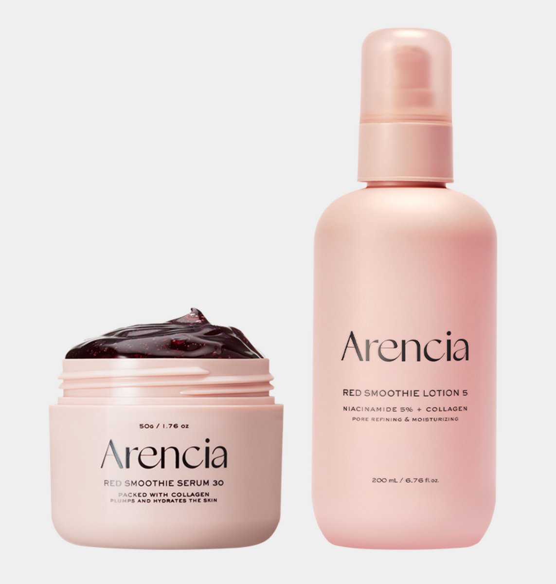 Arencia Red Smoothie Set (Red Serum 30 & Red Lotion) - (250ml)