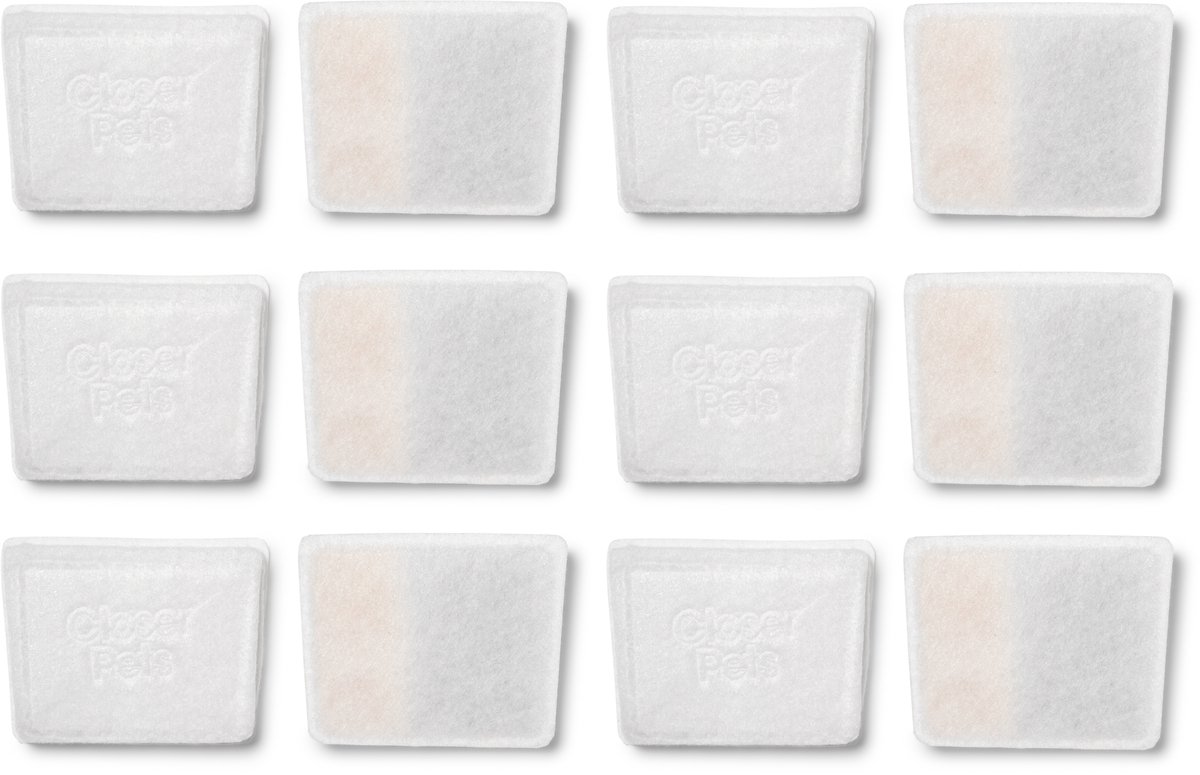 Vervangingsfilters voor Cat Mate Keramische Fontein (12 Stuks)