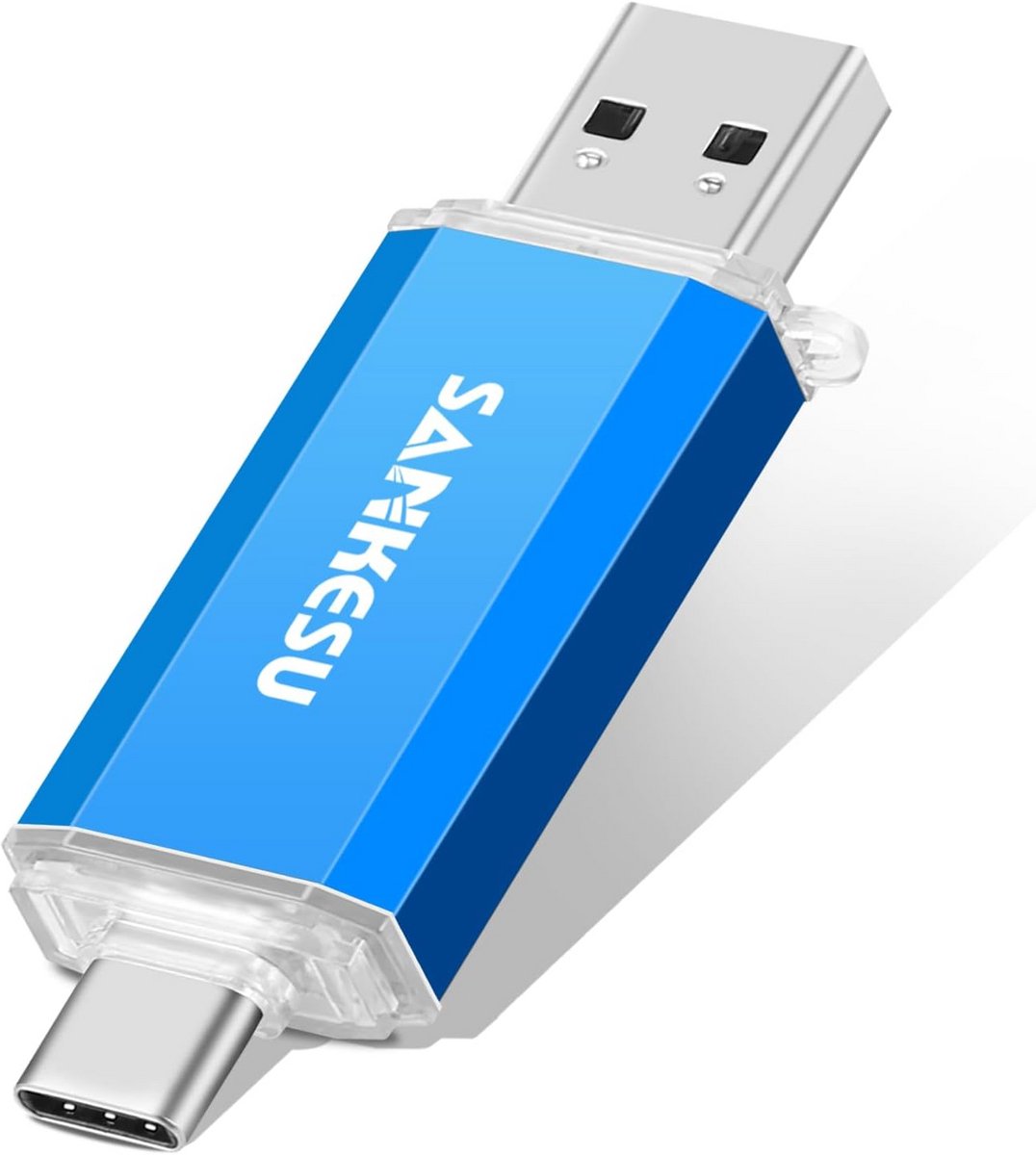 512GB USB-C en USB-A Dual Flash Drive OTG Geheugenstick voor Telefoon en Laptop