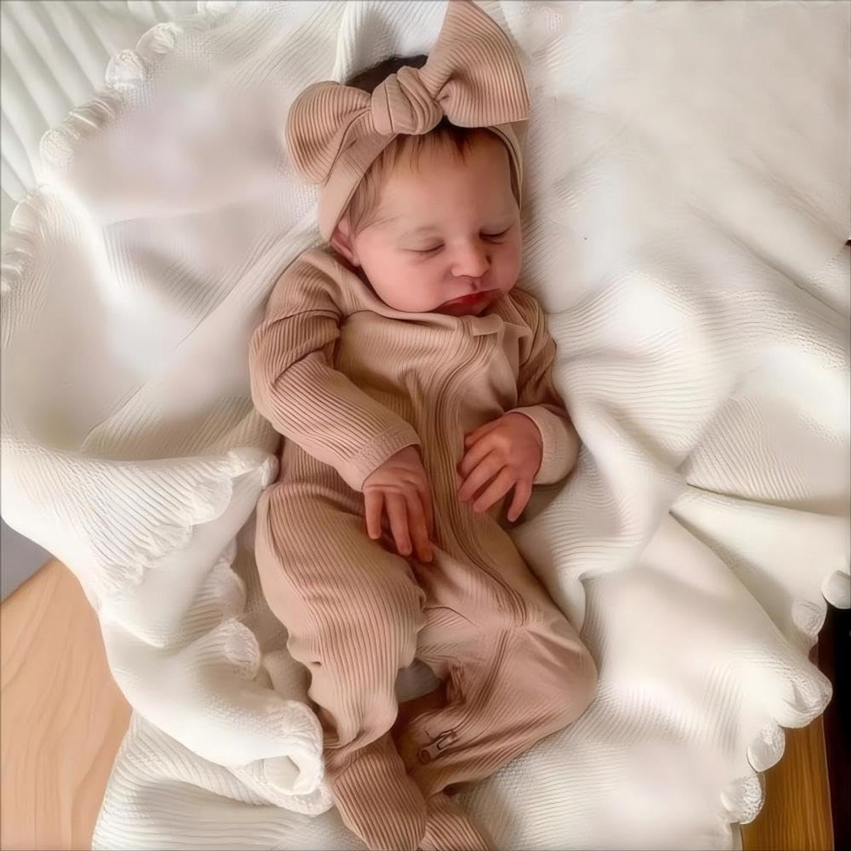 Levensechte Reborn Babypop Meisje 50cm Realistisch Siliconen Peuter Pop