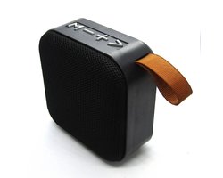 Wireless Speaker - Draagbare Mini Bluetooth Speaker - Draadloze Luidspreker Waterdichte Stereo Sound Draadloze Luidspreker - Met Handvat - 4.2 Bluetooth Speaker - Geschikt voor feesten, thuis, buiten, reizen - zwart