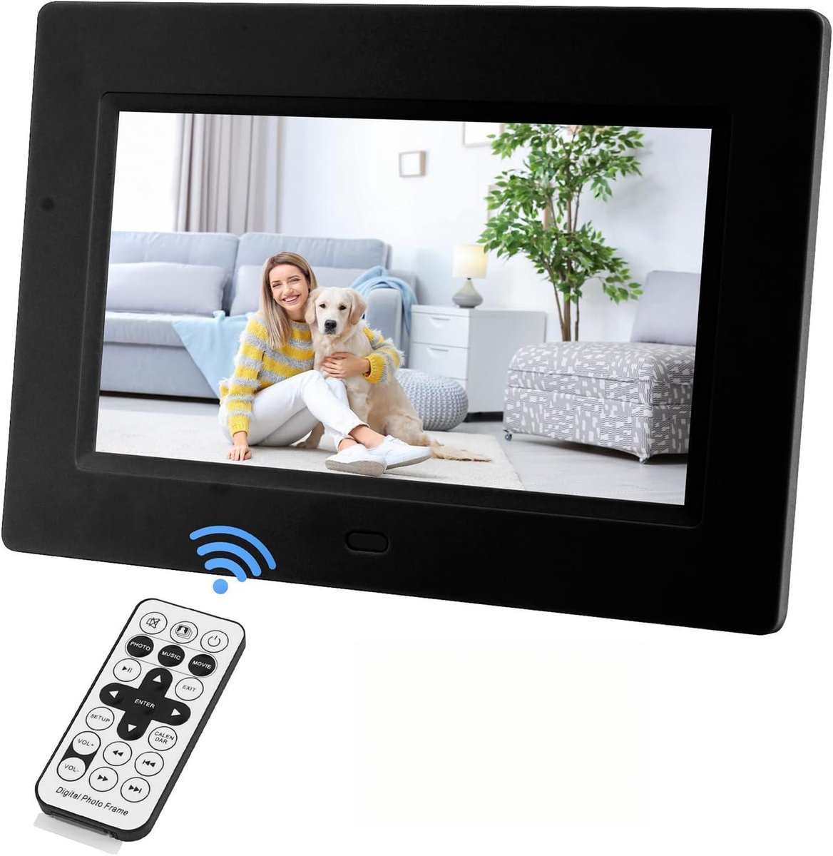 Digitale Fotolijst 7 Inch - Digitale Fotolijsten - Hd+ Ips - Digitale - €44,99