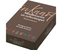 Menskwartet- Reflectiespel | InKaart | Coachspel | Vragenspel | Gesprekstarter | Intervisie | Verbinding | Supervisie | Teambuilding | Vriendenspel | Zelfreflectie | Ontwikkeling | Coachtool | Leiderschap | Origineel | Kaarten | Cadeau | Familiespel
