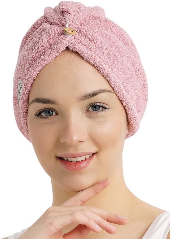 5 stuks microvezel haarhanddoek, haartulbanden voor nat haar, super