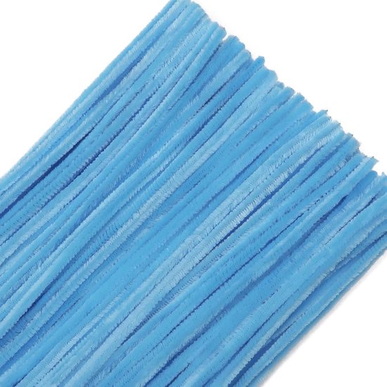 TOAOB 150 stuks Pijpenragers Chenilledraad Kleurrijk Flexibel Pluche 30cm Lang en 6mm Breed voor Handwerk en Decoratie