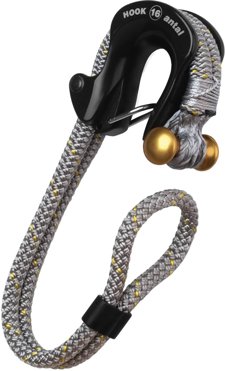 Antal aluminium low friction Hook met Klephaak voor Ø16mm Lijn | HK16