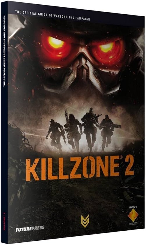 De officiële gids voor Warzone en Campaign, Killzone 2, met een Helghast soldaat op de cover.