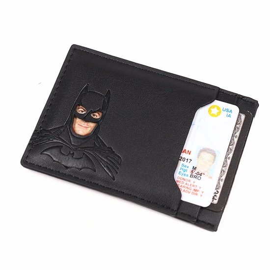 Batman Portemonnee - Pasjeshouder - Kaarthouder - Identiteitsbewijs - Visitekaarthouder
