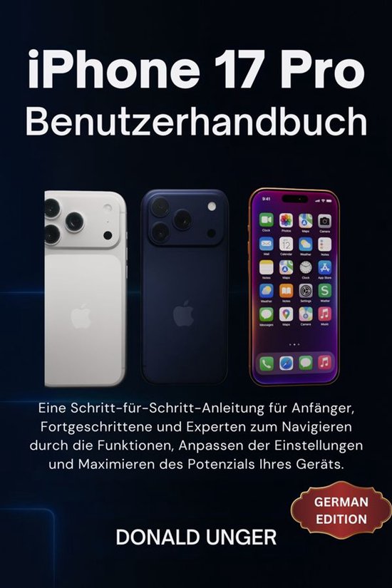 iPhone 17 Pro Benutzerhandbuch - cover