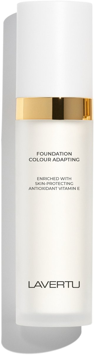 Lavertu Colour Adapting Foundation Light – Kleurveranderende Foundation – 30ml – Navulbaar – 3 Aanpasbare Tinten